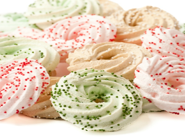 Kerst schuimkransjes