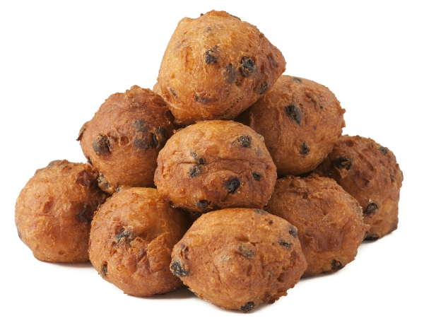 Oliebol klein met rozijnen